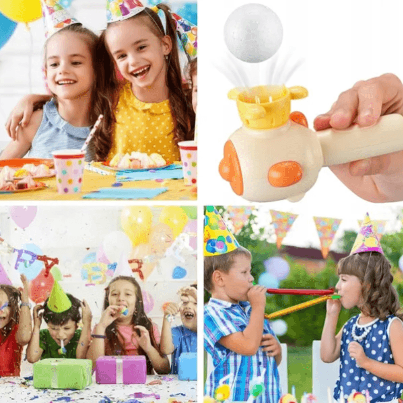 Logodmuchuś - zabawka wspomagająca rozwój oddechu i sprawności aparatu mowy.