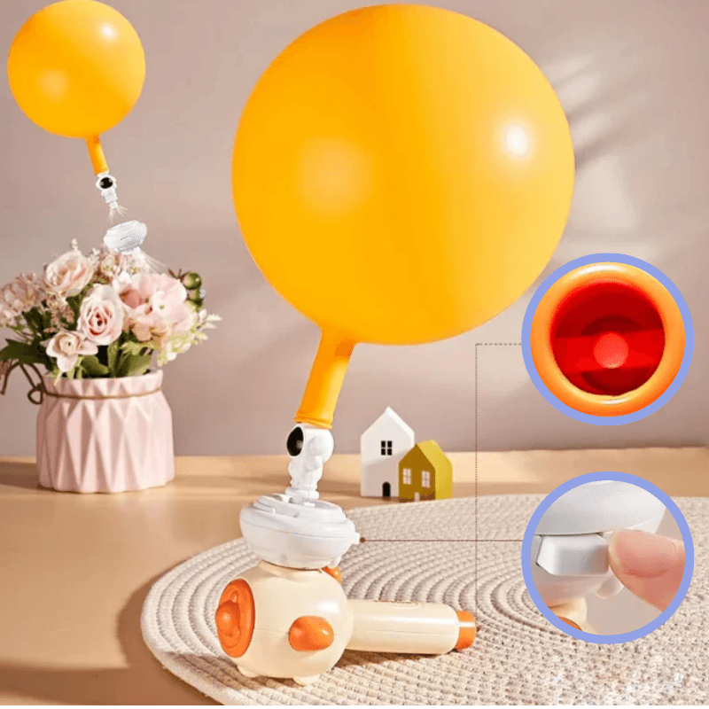 Logodmuchuś - zabawka wspomagająca rozwój oddechu i sprawności aparatu mowy.